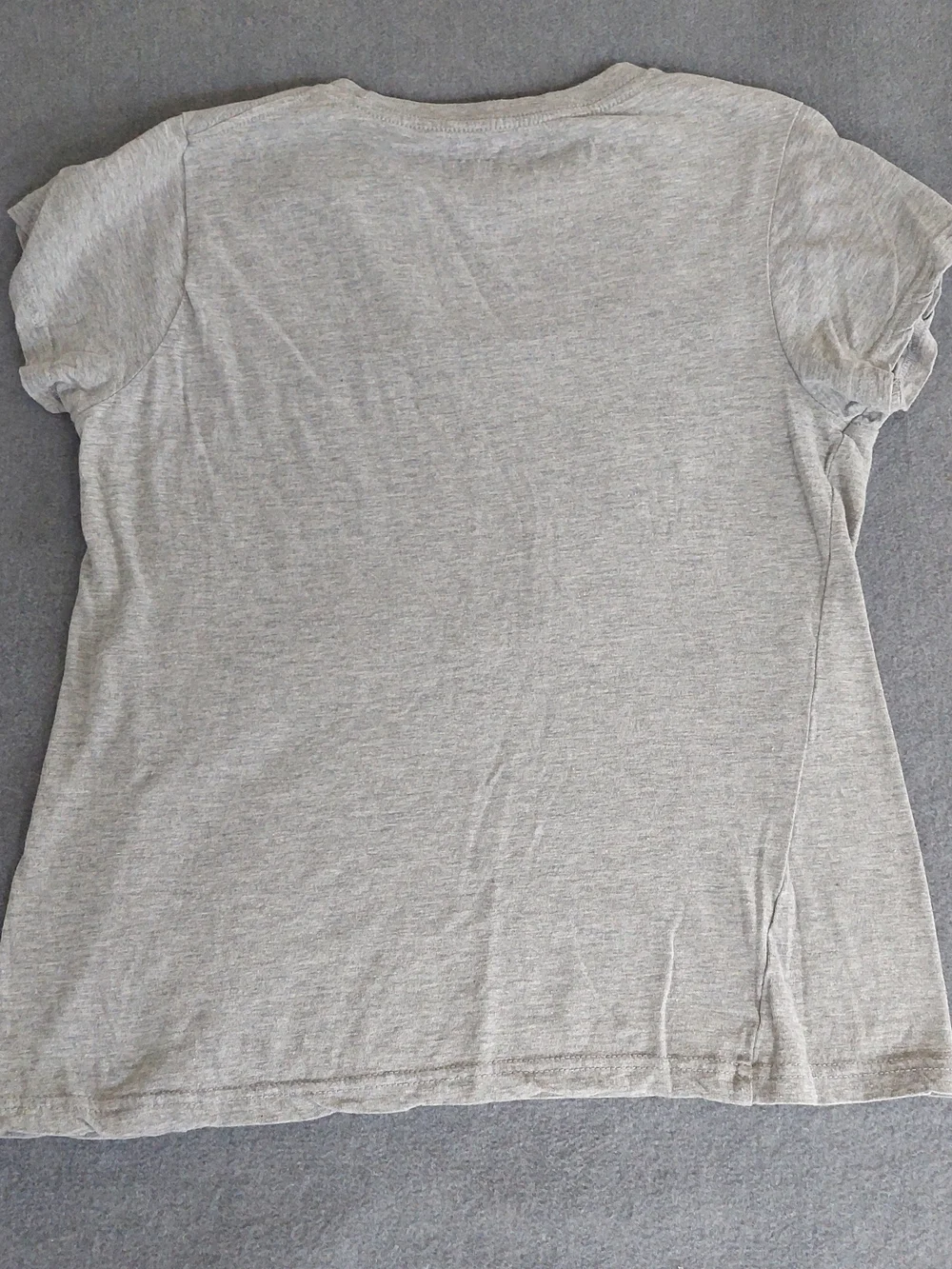 Crazy Dog T-Shirts Cowboy Riding Alligator Womens Graphic Tee Gray Medium - Picture 4 of 4
